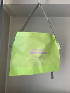 【1月30まで】LOWRYS FARM ショッピングバッグ:蛍光イエロー