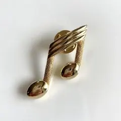 Jonette Jewellery ジョネットジュエリー 音符 ピンブローチのサムネイル