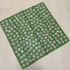 未使用★タグなし　Vivienne Westwoodかわいいグリーンのハンカチ