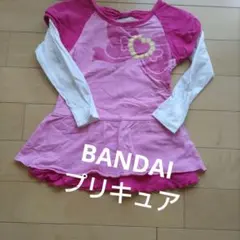 BANDAI プリキュア ピンク 120 Tシャツのサムネイル