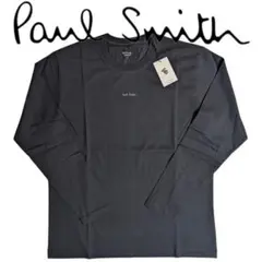 ポールスミス 長袖Tシャツ M カットソー ブランドロゴ ネイビー
