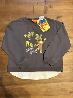 おさるのジョージ　薄手トレーナー 120サイズ 新品