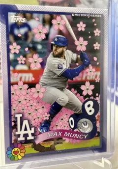 マンシー × 村上隆 桜コラボ Topps Tokyo Series 2025