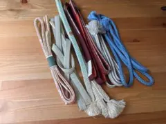 帯締め 帯揚げ まとめ売り 6点セット 和装小物 着物用 正絹風 成人式 振袖