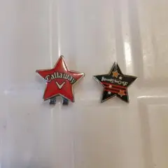 ゴルフマーカー キャロウェイ星柄 1個