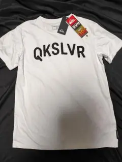 新品150 クイックシルバーQKSLVR ホワイトTシャツ UPF 30+のサムネイル