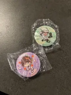 【非売品】くら寿司 びっくらぽん 名探偵コナン 缶バッジ 平次＆哀ちゃん