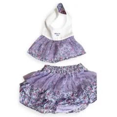 ANNA SUI mini 紫 花柄 スカートとスタイセット