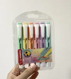 【新品未開封】STABILO swing cool パステル蛍光ペン 6色セットのサムネイル