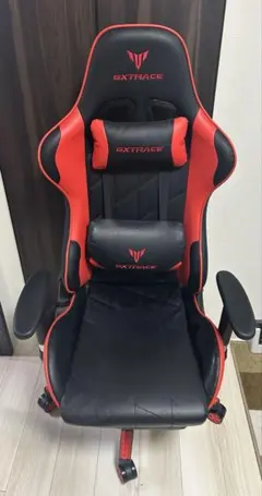 GXTRACE ゲーミングチェア 黒赤