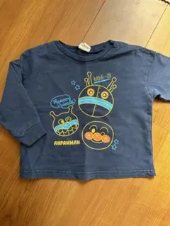 アンパンマン　ダダンダン　バイキンマン　長袖Tシャツ