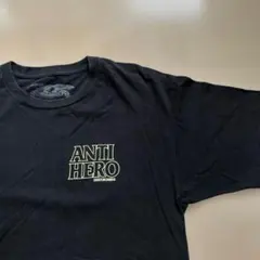 人気！ANTIHERO アンタイヒーロー ロゴTシャツ ブラックのサムネイル