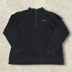 ペ*コ様 00s Columbia スウェットトレーナー USメンズ ブラックX