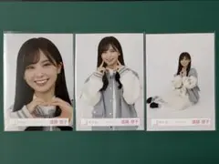 櫻坂46 遠藤理子　スタジャンコーデ　セミコンプ　生写真
