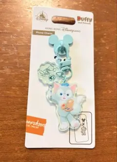 香港ディズニー ジェラトーニ スマホチャーム 新品タグ付き 日本未発売 HKDL