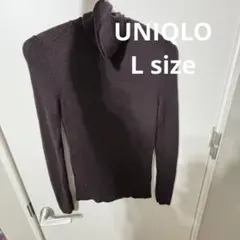 UNIQLO ユニクロ エクストラファインメリノリブタートルネックセーター 長袖