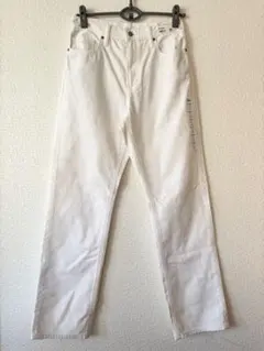 新品　ユニクロ　ストレートハイライズジーンズ　ウエスト66