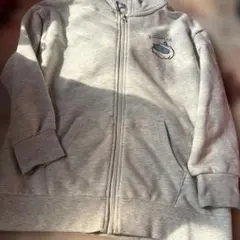 ちいかわ　ハチワレ　グレー パーカー 140サイズ