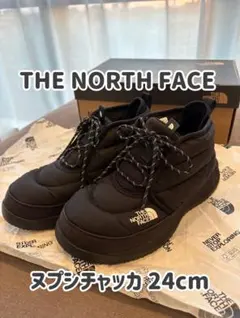 【美品】THE NORTH FACE ヌプシチャッカブーツ 24cm ブラック