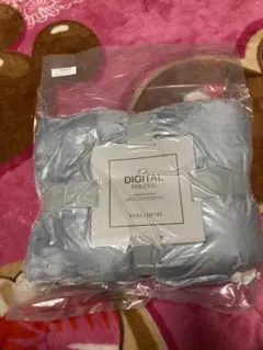 2層ラムウールブランケットライトグレー