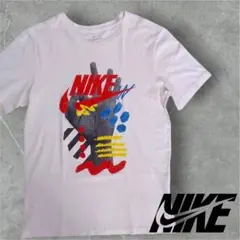 【美品】NIKE ナイキ グラフィック ロゴプリント クルーネックTシャツＳ