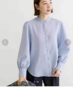 ◇LEE別注◇MY WEAKNESS Emma 半袖シアーシャツ サックスブルー | Mercari