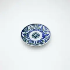 印判　小皿　プレート　ビンテージ　アンティーク　レトロ　古道具のサムネイル