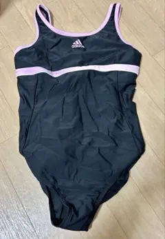 adidas ブラック スポーツ用水着