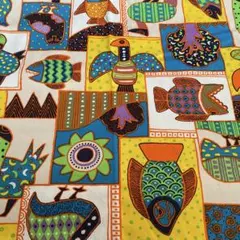 綿プリント生地・1m