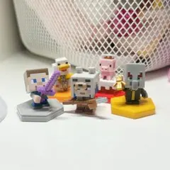 Minecraft Earth マインクラフト　アース　ミニフィギュア　5点