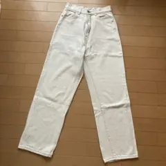 kutir ホワイトデニムパンツ ハイウエスト(S)のサムネイル