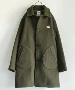 未使用品！！ DANTON ダントン ウールモッサ シングル コート グリーン