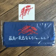 サッカー日本代表　勝利のハチマキ、フェイスステッカー　KIRIN