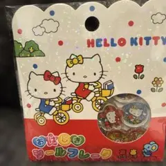 KITTYキティレトロおはじきシール！ボンボンドロップうるちゅる平成サンリオ