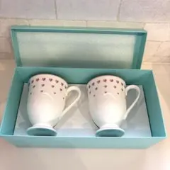 新品未使用 Tiffany & Co. ティファニー ハートマグカップ 2個