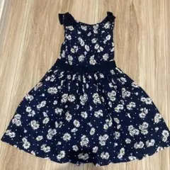美品！THE SHOP TK 花柄ワンピース 110cm