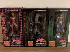 ジョジョ　超像可動　ジョルノ、承太郎、徐倫