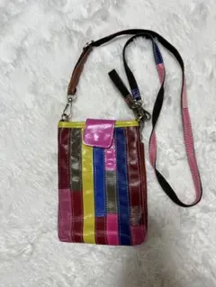 美品　エスタシオン　Estacion ショルダーバッグ　本革