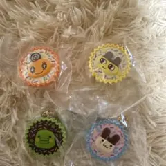 たまごっち　ガチャガチャ　チョコ　おやつチャーム　平成女児　4点セット