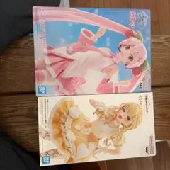 桜ミク 学園アイドルマスター 藤田ことね フィギュア 2種セットのサムネイル