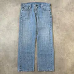 リーバイス569 Levis W34 ブルーデニム 青 古着 ヒゲ 21306 - メルカリ