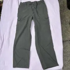 Dickiesカーゴパンツ 薄いオリーブグリーン W36L32ウ91cm