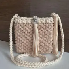 あや様♡ズパゲッティ マルシェバッグ メタリック - メルカリ