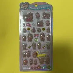 うるちゅるポップシール　モンチッチ　オシャレ