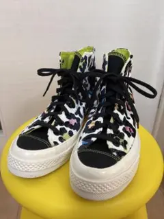 コンバース【チャックテイラー】ヒョウ柄ハイカットスニーカー
