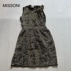 MISSONI asymmetric neck metallic dressのサムネイル