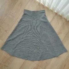 ZARA フレアスカート ジャージースカート 膝下 S