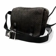 LOEWE ミリタリー メッセンジャーバッグ リピートアナグラム キャンバスのサムネイル