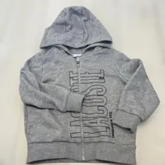 LACOSTE グレー ジップアップトレーナー