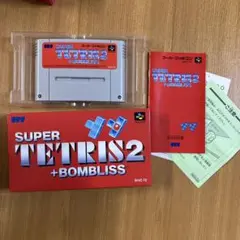 【動作確認済】スーパーファミコン SUPER TETRIS 2+BOMBLISS